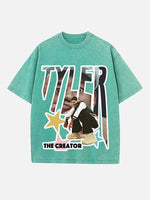 Tyler, The Creator Print Round Neck T-shirt