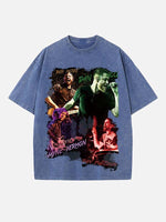 Imagine Dragons Print Round Neck T-shirt