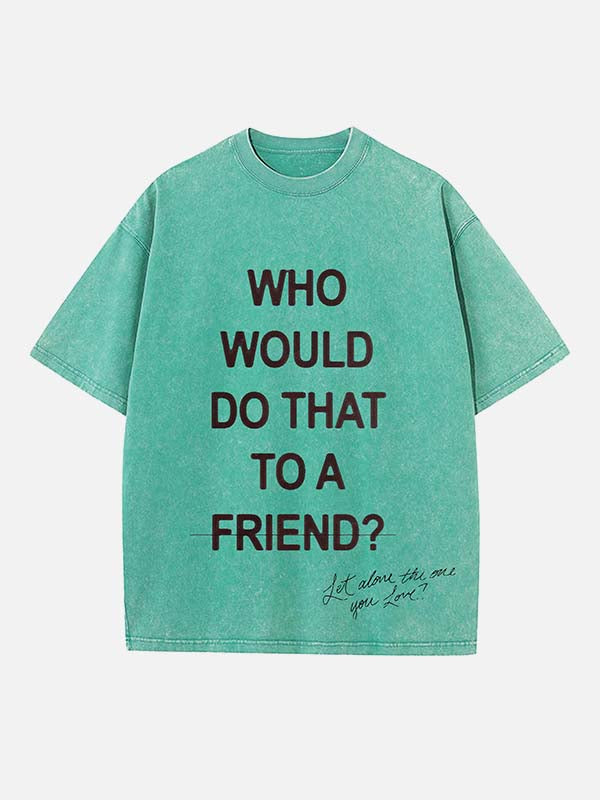 Olivia Dean Print Round Neck T-shirt