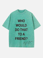 Olivia Dean Print Round Neck T-shirt