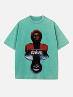 The Weeknd Print Round Neck T-shirt