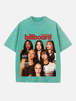 KATSEYE Print Round Neck T-shirt