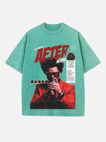 The Weeknd Print Round Neck T-shirt