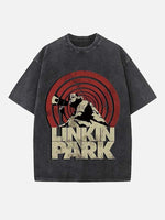 Linkin Park Print Round Neck T-shirt