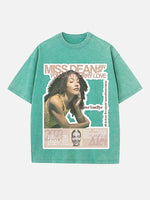 Olivia Dean Print Round Neck T-shirt