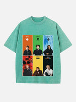Ed Sheeran Print Round Neck T-shirt