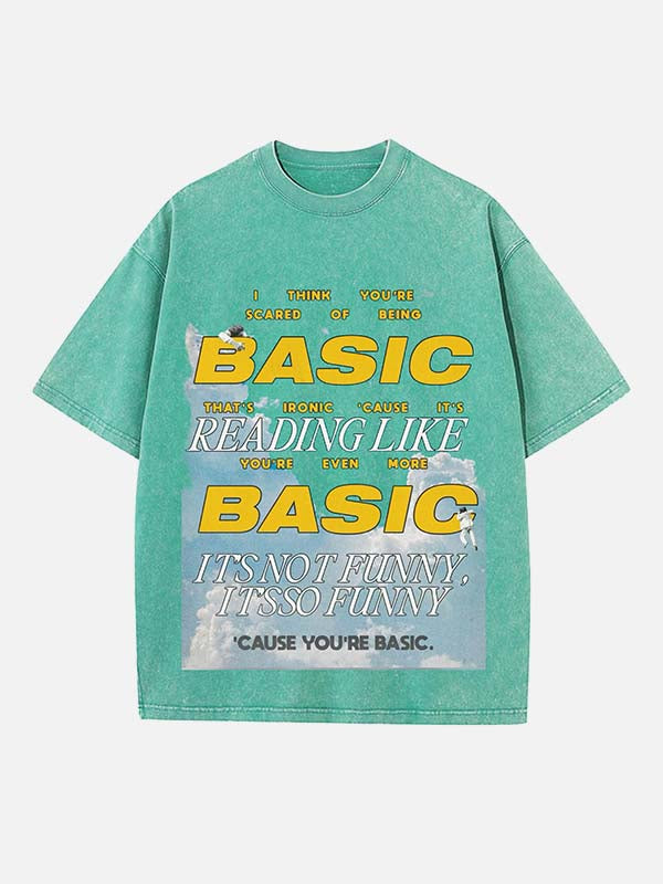 Djo Print Round Neck T-shirt