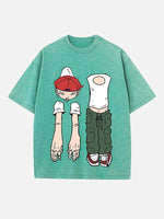 Limp Bizkit Print Round Neck T-shirt