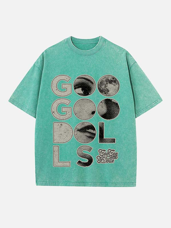 The Goo Goo Dolls Print Round Neck T-shirt