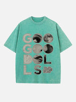 The Goo Goo Dolls Print Round Neck T-shirt