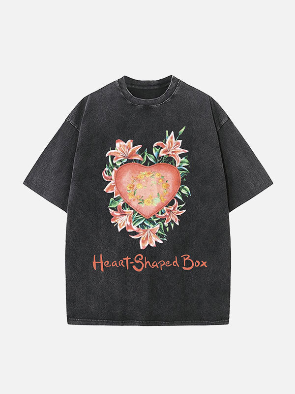 NIRVANA Print Round Neck T-shirt