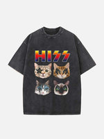KISS Print Round Neck T-shirt