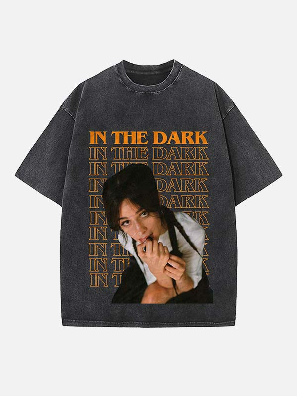 Camila Cabello Print Round Neck T-shirt