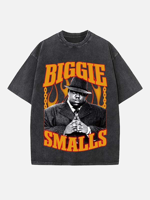 The Notorious B.I.G. Print Round Neck T-shirt