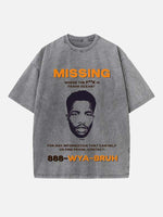 Frank Ocean Print Round Neck T-shirt