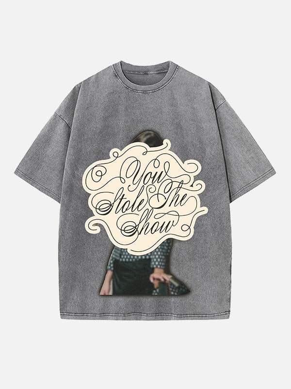 Sienna Spiro Print Round Neck T-shirt