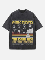 Pink Floyd Print Round Neck T-shirt