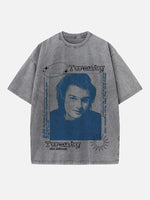 Djo Print Round Neck T-shirt