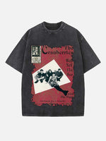The Cranberries Print Round Neck T-shirt