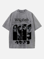 Aespa Print Round Neck T-shirt