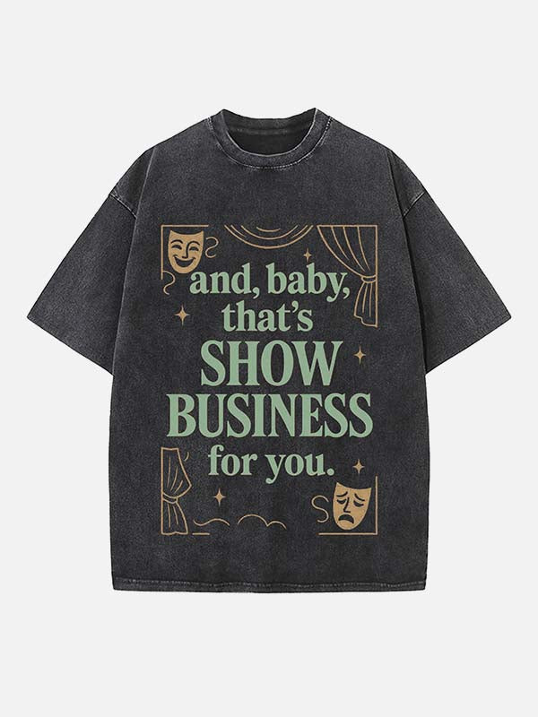 Taylor Swift Print Round Neck T-shirt