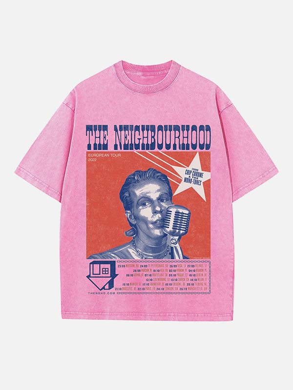 The Neighbourhood Print Round Neck T-shirt