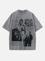 Paramore Print Round Neck T-shirt