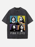 Pink Floyd Print Round Neck T-shirt