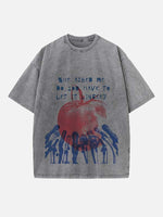 The Cranberries Print Round Neck T-shirt