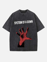 System of a Down Print Round Neck T-shirt
