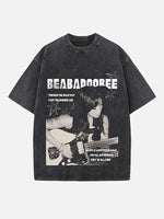 Beabadoobee Print Round Neck T-shirt