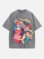 HUNTR/X Print Round Neck T-shirt