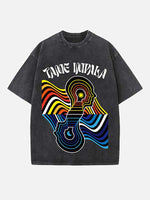 Tame Impala Print Round Neck T-shirt