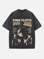 Pink Floyd Print Round Neck T-shirt