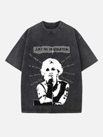 The Cranberries Print Round Neck T-shirt