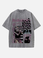 Beabadoobee Print Round Neck T-shirt
