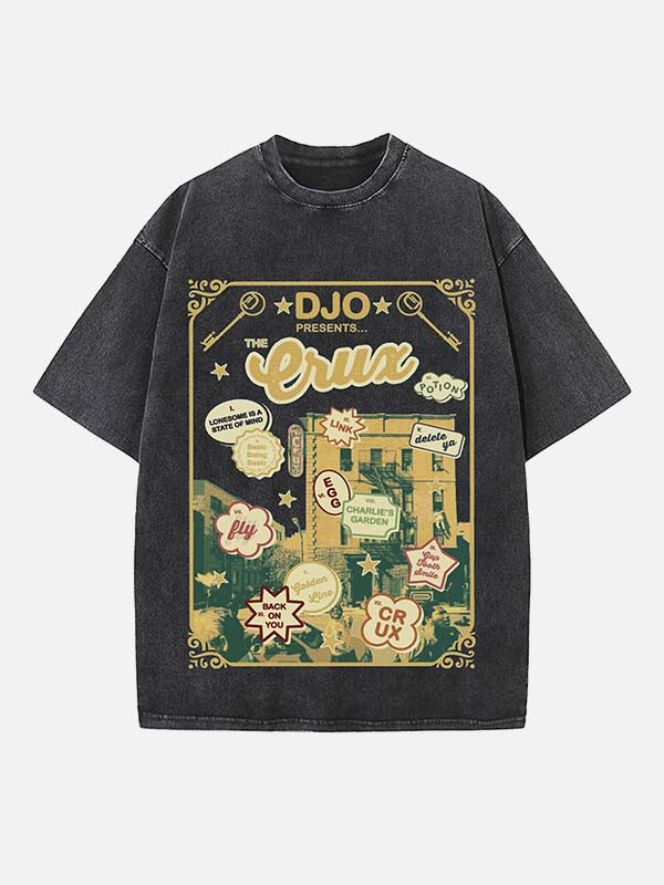 Djo Print Round Neck T-shirt