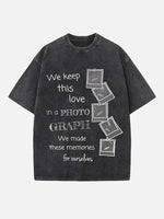 Ed Sheeran Print Round Neck T-shirt