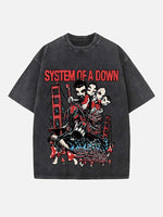 System of a Down Print Round Neck T-shirt