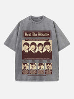 The Beatles Print Round Neck T-shirt