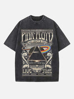 Pink Floyd Print Round Neck T-shirt