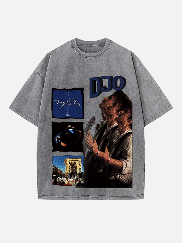 Djo Print Round Neck T-shirt