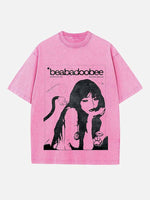 Beabadoobee Print Round Neck T-shirt