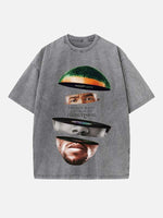 Frank Ocean Print Round Neck T-shirt