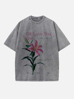 Olivia Dean Print Round Neck T-shirt