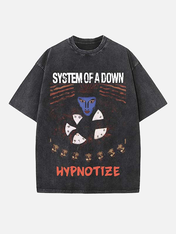 System of a Down Print Round Neck T-shirt