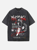Michael Jackson Print Round Neck T-shirt