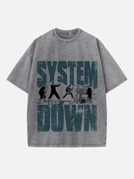 System of a Down Print Round Neck T-shirt