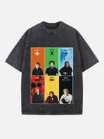 Ed Sheeran Print Round Neck T-shirt
