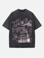 Olivia Dean Print Round Neck T-shirt
